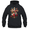 Christian Cross Floral Faith For Women Bible Verse Religious Shirt & Hoodie | siriusteestore