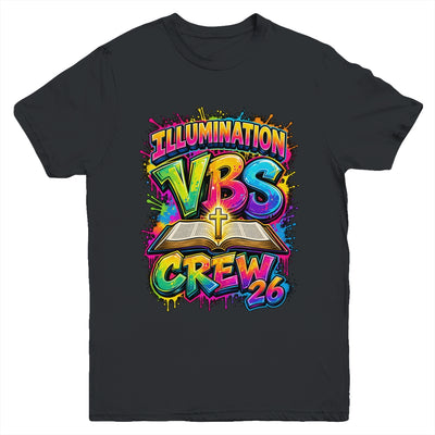 Christian Illumination Vbs Crew 2026 Youth Camp Volunteer Youth Shirt | siriusteestore