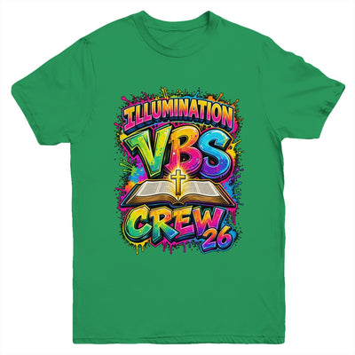 Christian Illumination Vbs Crew 2026 Youth Camp Volunteer Youth Shirt | siriusteestore