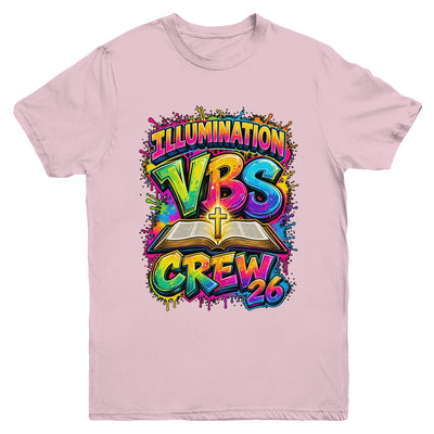 Christian Illumination Vbs Crew 2026 Youth Camp Volunteer Youth Shirt | siriusteestore