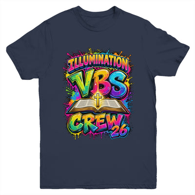 Christian Illumination Vbs Crew 2026 Youth Camp Volunteer Youth Shirt | siriusteestore