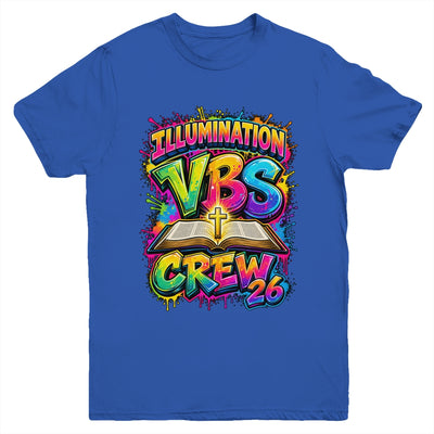 Christian Illumination Vbs Crew 2026 Youth Camp Volunteer Youth Shirt | siriusteestore