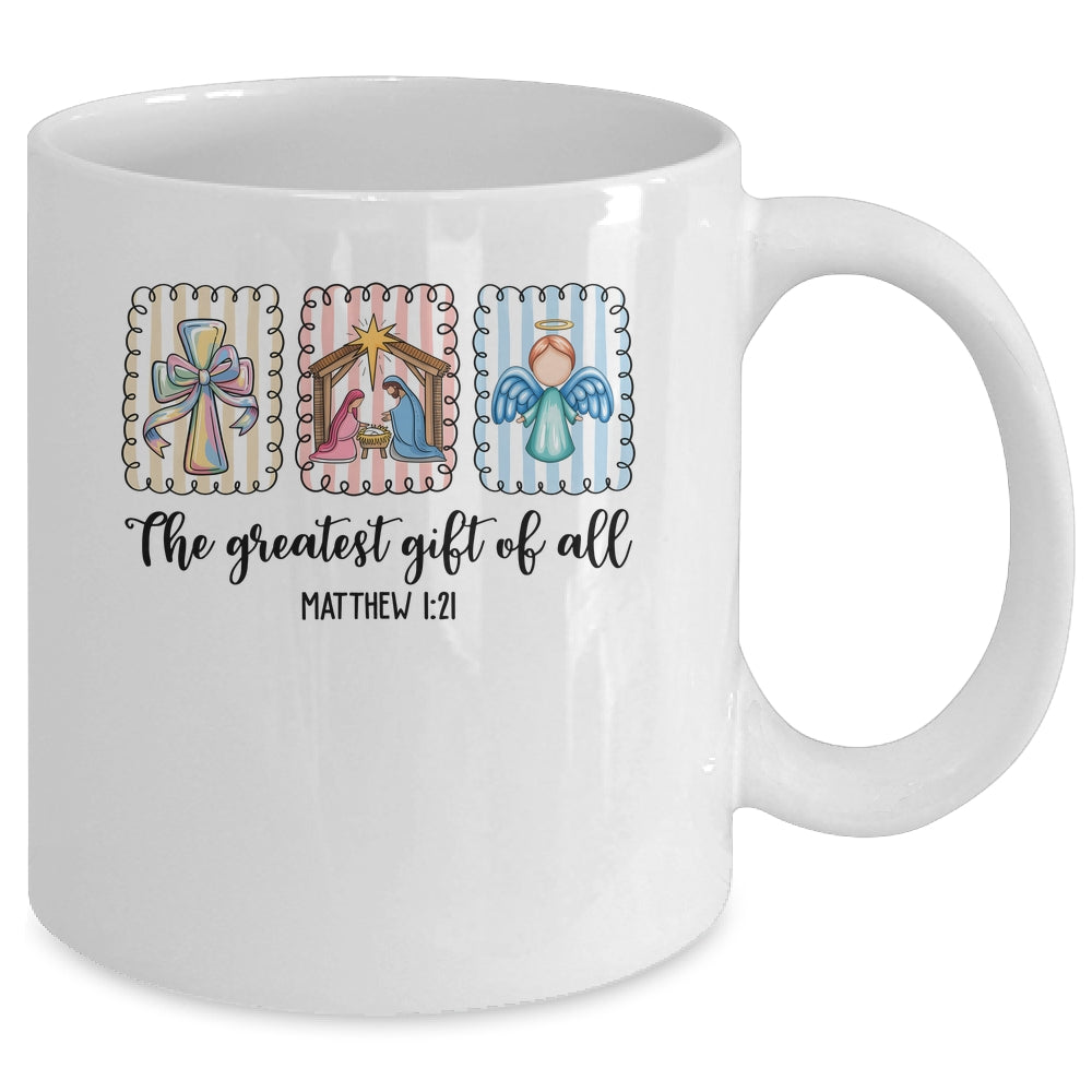 Christian Nativity Scene Jesus Faith Christmas Men Women Mug | siriusteestore
