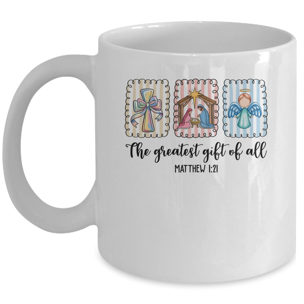 Christian Nativity Scene Jesus Faith Christmas Men Women Mug | siriusteestore