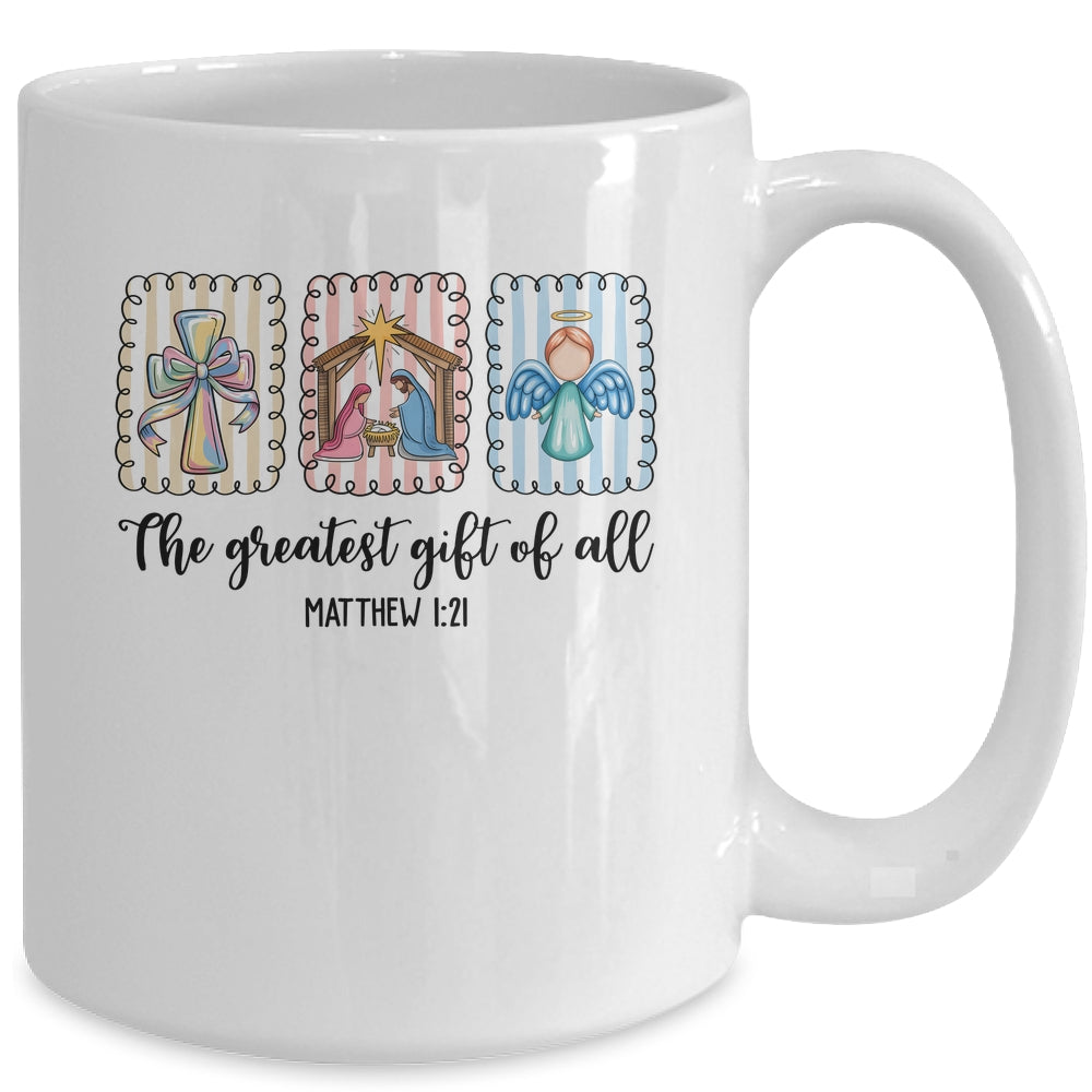 Christian Nativity Scene Jesus Faith Christmas Men Women Mug | siriusteestore