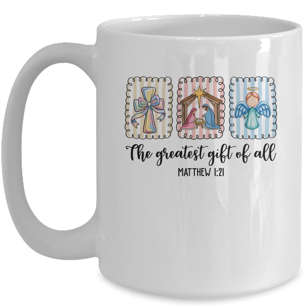 Christian Nativity Scene Jesus Faith Christmas Men Women Mug | siriusteestore