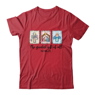 Christian Nativity Scene Jesus Faith Christmas Men Women Shirt & Sweatshirt | siriusteestore