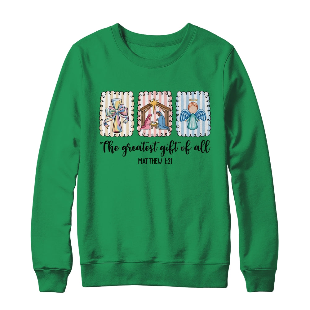 Christian Nativity Scene Jesus Faith Christmas Men Women Shirt & Sweatshirt | siriusteestore