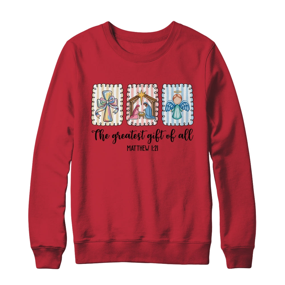 Christian Nativity Scene Jesus Faith Christmas Men Women Shirt & Sweatshirt | siriusteestore