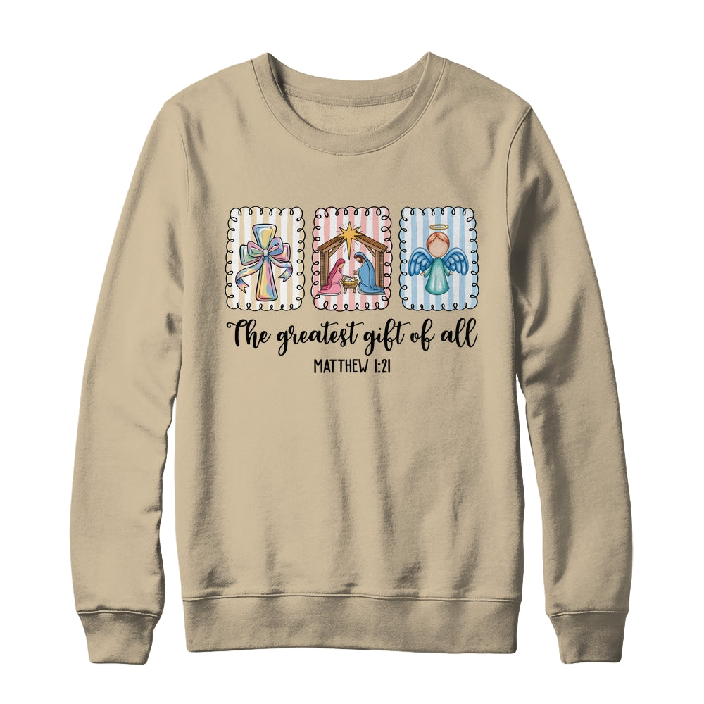 Christian Nativity Scene Jesus Faith Christmas Men Women Shirt & Sweatshirt | siriusteestore