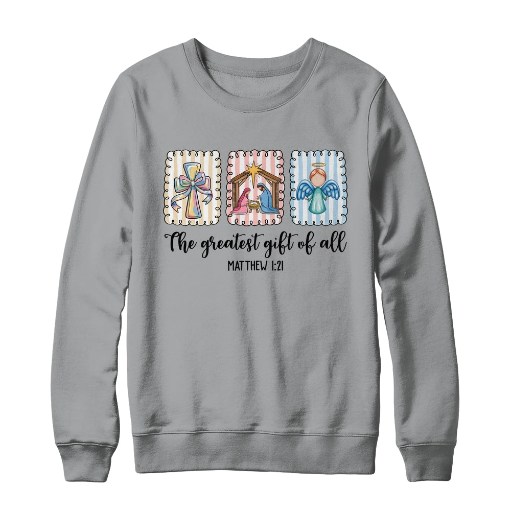 Christian Nativity Scene Jesus Faith Christmas Men Women Shirt & Sweatshirt | siriusteestore