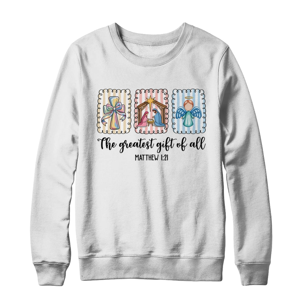 Christian Nativity Scene Jesus Faith Christmas Men Women Shirt & Sweatshirt | siriusteestore