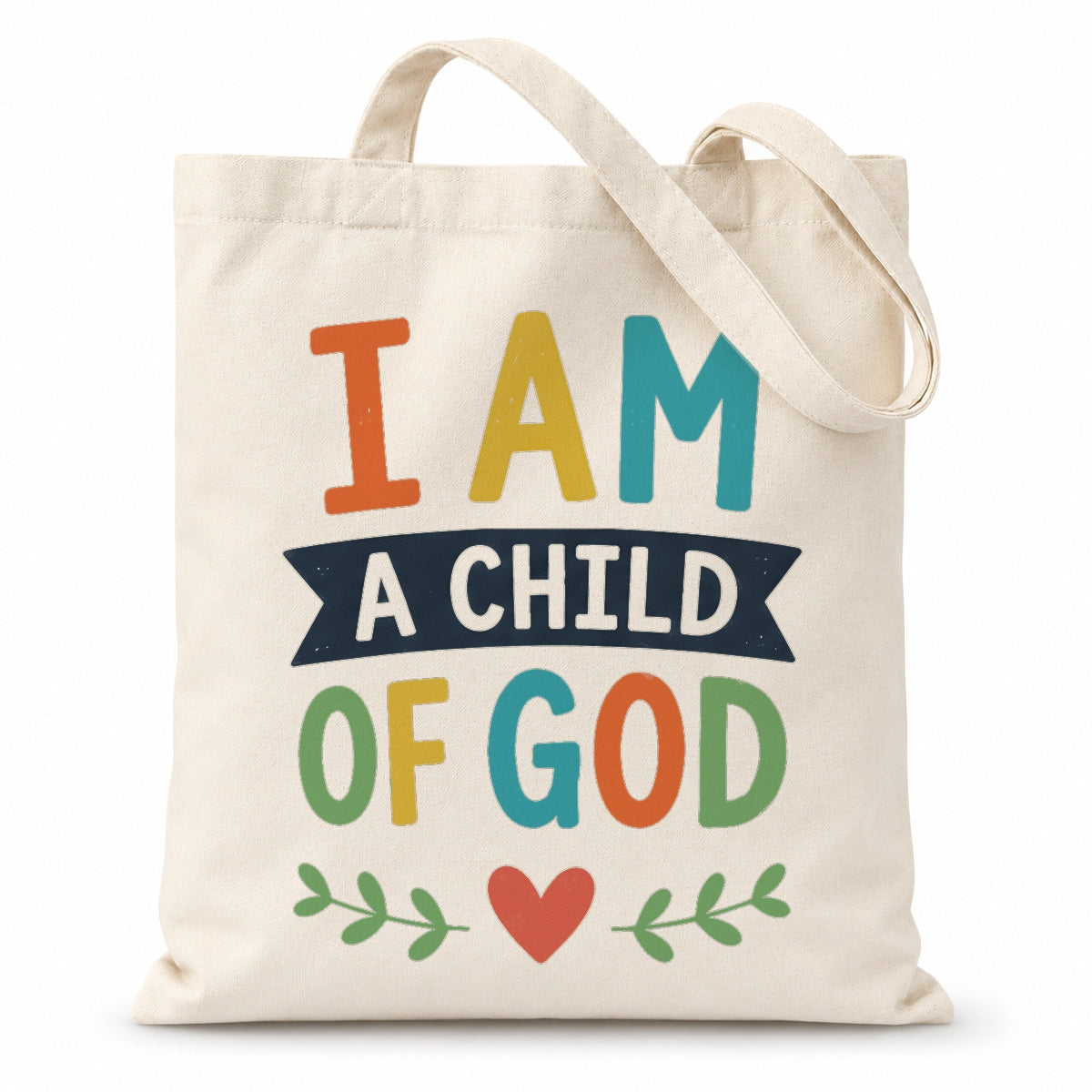 Christian Tote Bag For Women I Am A Child Of God Bible Verse Canvas Bag Church Gift Religious Faith Tote Bags Beach Shopping Grocery Reusable Everyday Use Shirt & Hoodie | siriusteestore