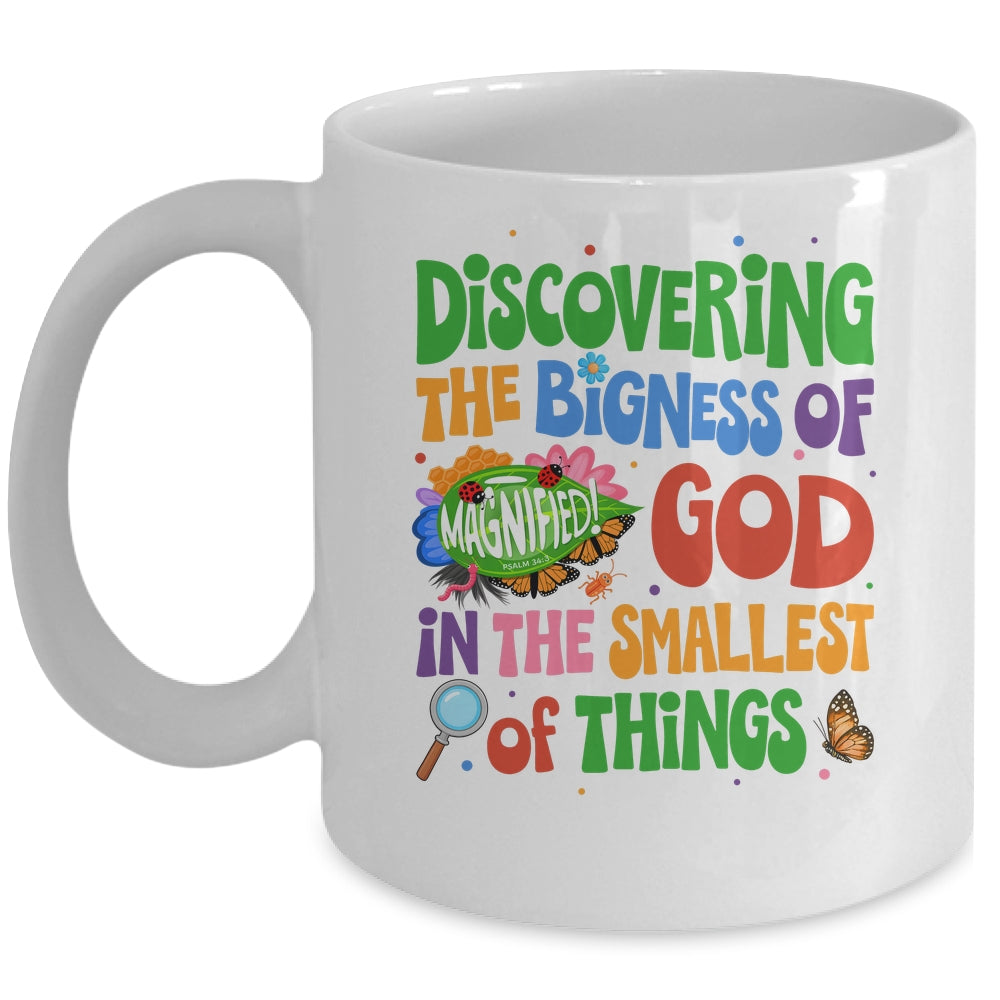 Christian VBS 2025 Magnified Smallest Insects Adventure VBS Mug | siriusteestore