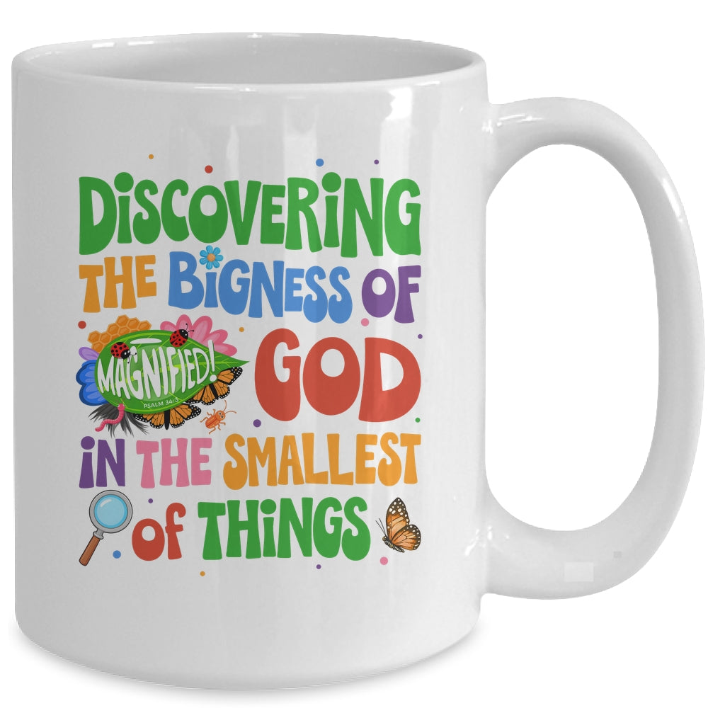 Christian VBS 2025 Magnified Smallest Insects Adventure VBS Mug | siriusteestore