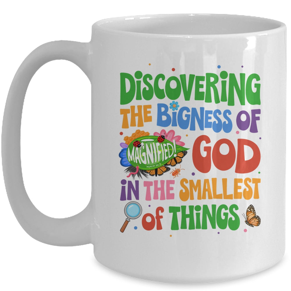 Christian VBS 2025 Magnified Smallest Insects Adventure VBS Mug | siriusteestore