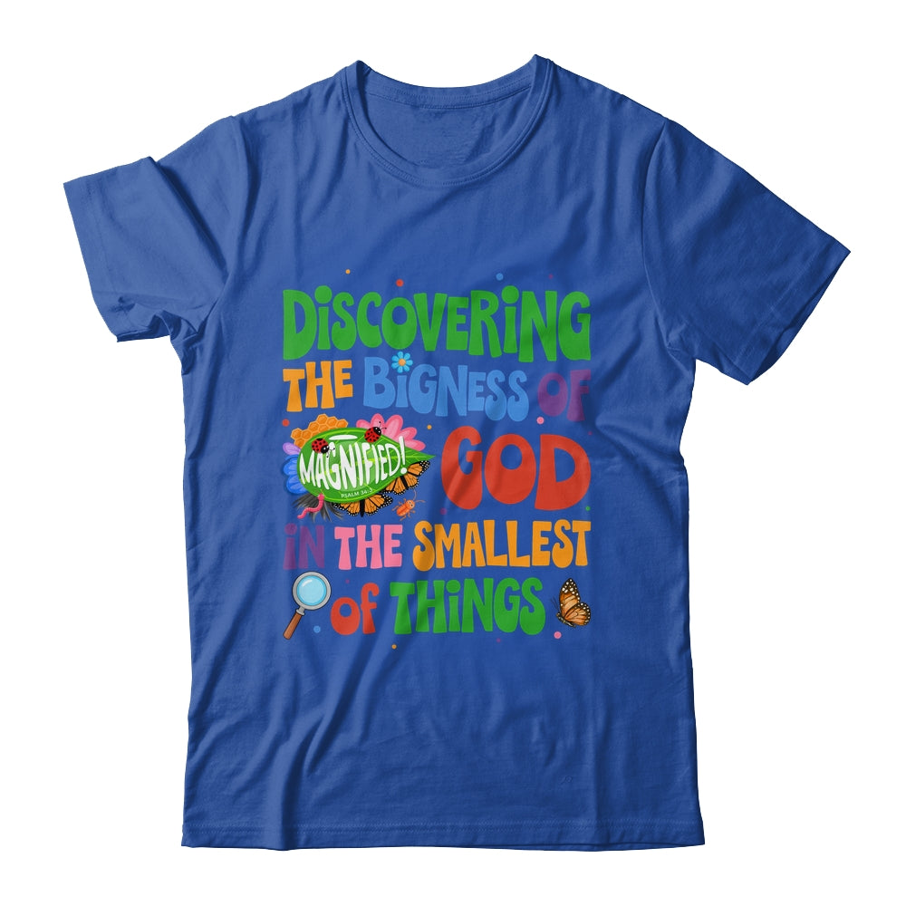Christian VBS 2025 Magnified Smallest Insects Adventure VBS Shirt & Tank Top | siriusteestore