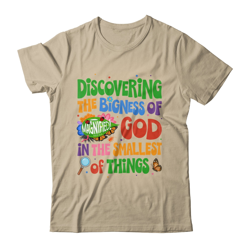 Christian VBS 2025 Magnified Smallest Insects Adventure VBS Shirt & Tank Top | siriusteestore