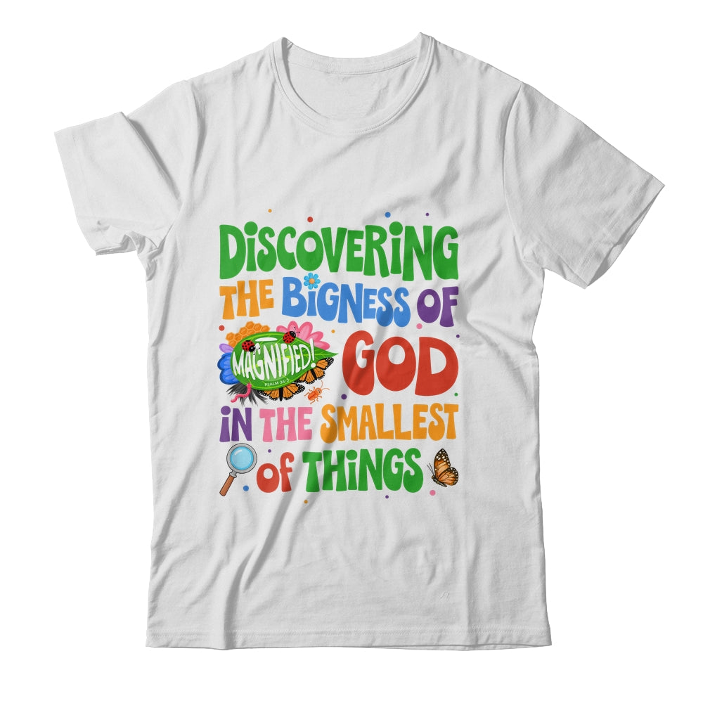 Christian VBS 2025 Magnified Smallest Insects Adventure VBS Shirt & Tank Top | siriusteestore