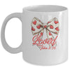 Christian Women Valentines Day Loved Retro John Bible Verse Mug | siriusteestore