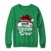 Christmas 2025 Cousin Crew Matching Xmas Lights Santa Hat Shirt & Sweatshirt | siriusteestore