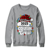Christmas 2025 Cousin Crew Matching Xmas Lights Santa Hat Shirt & Sweatshirt | siriusteestore