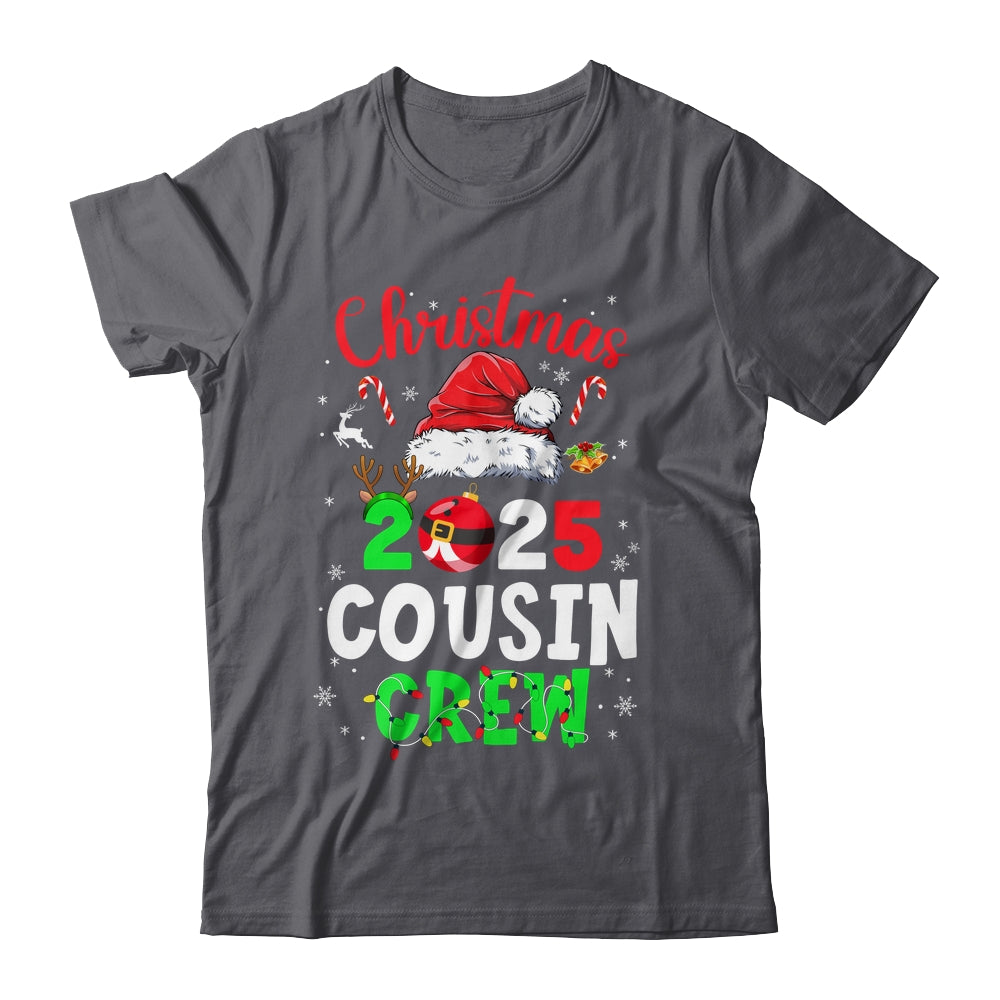 Christmas 2025 Cousin Crew Santa Hat For Men Women Kids Shirt & Sweatshirt | siriusteestore