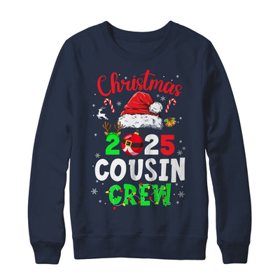 Christmas 2025 Cousin Crew Santa Hat For Men Women Kids Shirt & Sweatshirt | siriusteestore