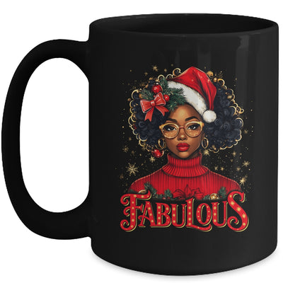 Christmas African American Melanin Afro Sleigh Queen Mug | siriusteestore