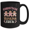 Christmas Baking Crew Pink Gingerbread Cookie Family Baking Mug | siriusteestore