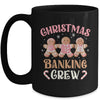 Christmas Baking Crew Pink Gingerbread Cookie Family Baking Mug | siriusteestore