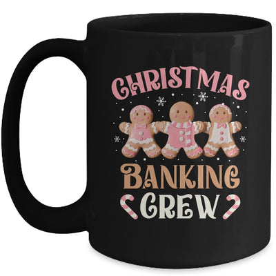 Christmas Baking Crew Pink Gingerbread Cookie Family Baking Mug | siriusteestore
