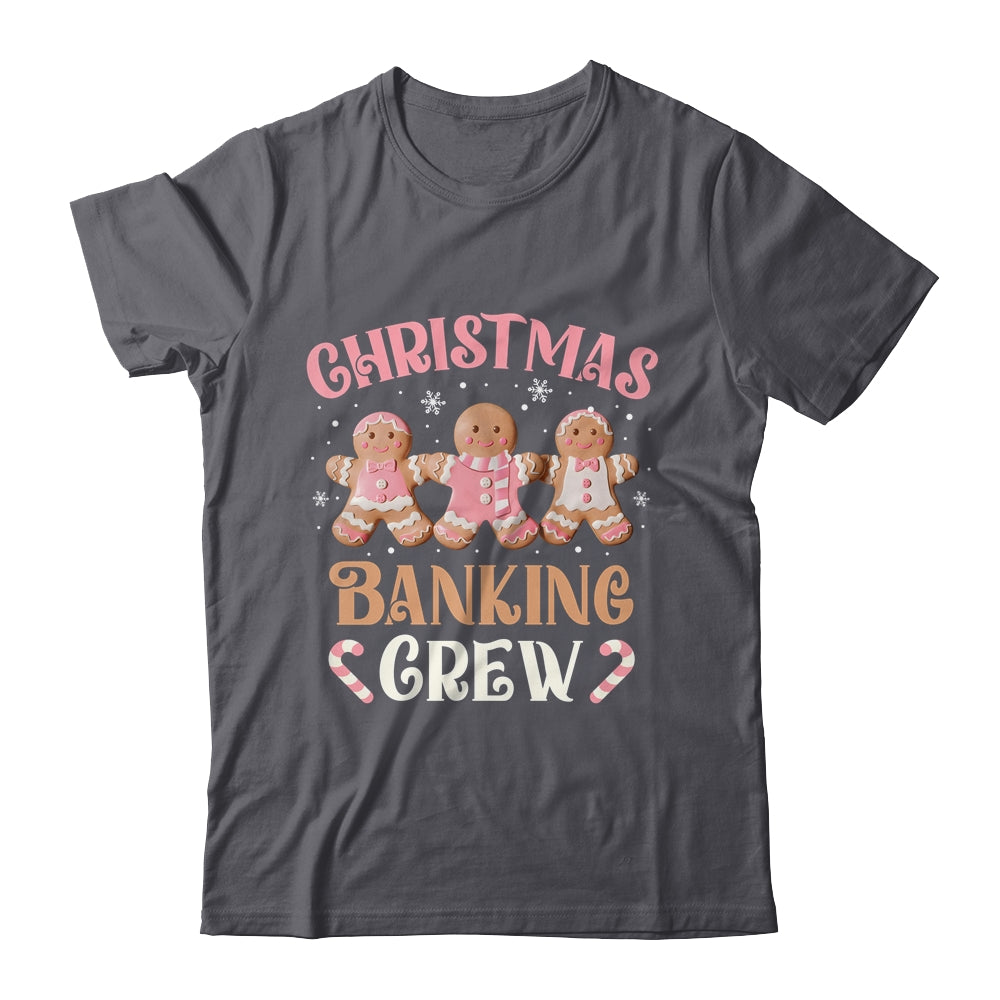 Christmas Baking Crew Pink Gingerbread Cookie Family Baking Shirt & Sweatshirt | siriusteestore