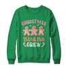 Christmas Baking Crew Pink Gingerbread Cookie Family Baking Shirt & Sweatshirt | siriusteestore