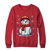 Christmas Baseball Snowman Boys Baseball Christmas Women Men Shirt & Sweatshirt | siriusteestore