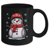 Christmas Baseball Snowman Boys Baseball Christmas Women Men Mug | siriusteestore
