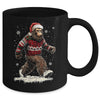 Christmas Bigfoot Sasquatch Funny Bigfoot Ugly Christmas Mug | siriusteestore