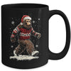 Christmas Bigfoot Sasquatch Funny Bigfoot Ugly Christmas Mug | siriusteestore