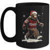 Christmas Bigfoot Sasquatch Funny Bigfoot Ugly Christmas Mug | siriusteestore