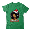 Christmas Black African American Santa Hat Xmas Afro Woman Shirt & Sweatshirt | siriusteestore
