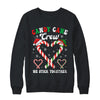 Christmas Candy Cane Heart Holiday Family Matching Men Women Shirt & Sweatshirt | siriusteestore