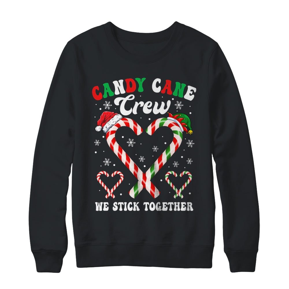 Christmas Candy Cane Heart Holiday Family Matching Men Women Shirt & Sweatshirt | siriusteestore