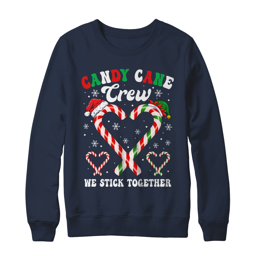 Christmas Candy Cane Heart Holiday Family Matching Men Women Shirt & Sweatshirt | siriusteestore