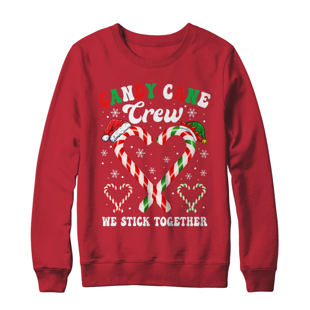 Christmas Candy Cane Heart Holiday Family Matching Men Women Shirt & Sweatshirt | siriusteestore