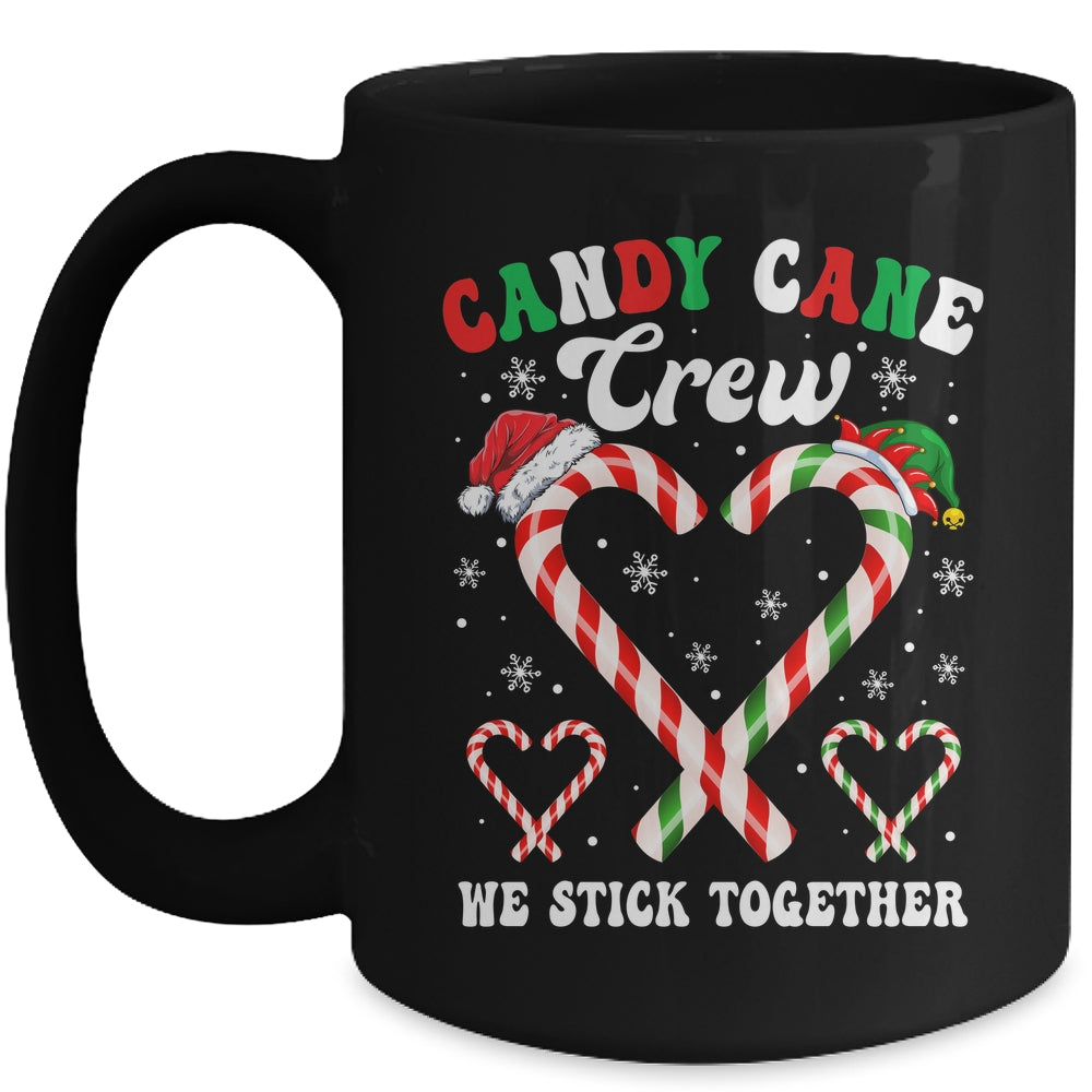 Christmas Candy Cane Heart Holiday Family Matching Men Women Mug | siriusteestore