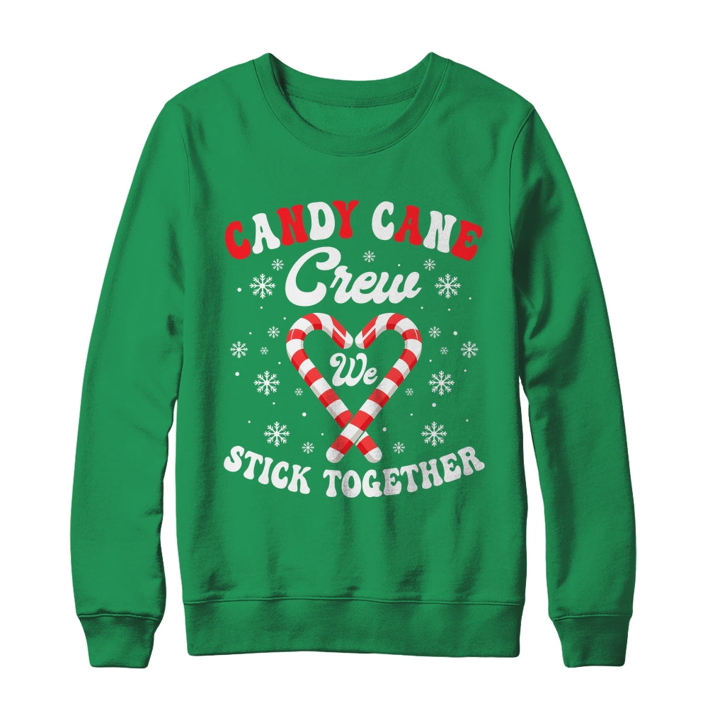 Christmas Candy Cane Heart Holiday Family Matching Xmas Shirt & Sweatshirt | siriusteestore