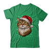 Christmas Cat Snow Xmas Graphic Cute Cat Lover Men Women Shirt & Sweatshirt | siriusteestore