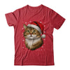 Christmas Cat Snow Xmas Graphic Cute Cat Lover Men Women Shirt & Sweatshirt | siriusteestore