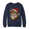 Christmas Cat Snow Xmas Graphic Cute Cat Lover Men Women Shirt & Sweatshirt | siriusteestore