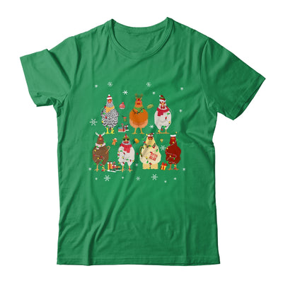 Christmas Chickens Farm Heifer Christmas For Women Shirt & Sweatshirt | siriusteestore